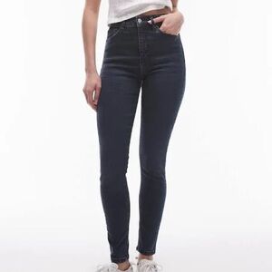 Topshop Dark Blue Jamie Jeans